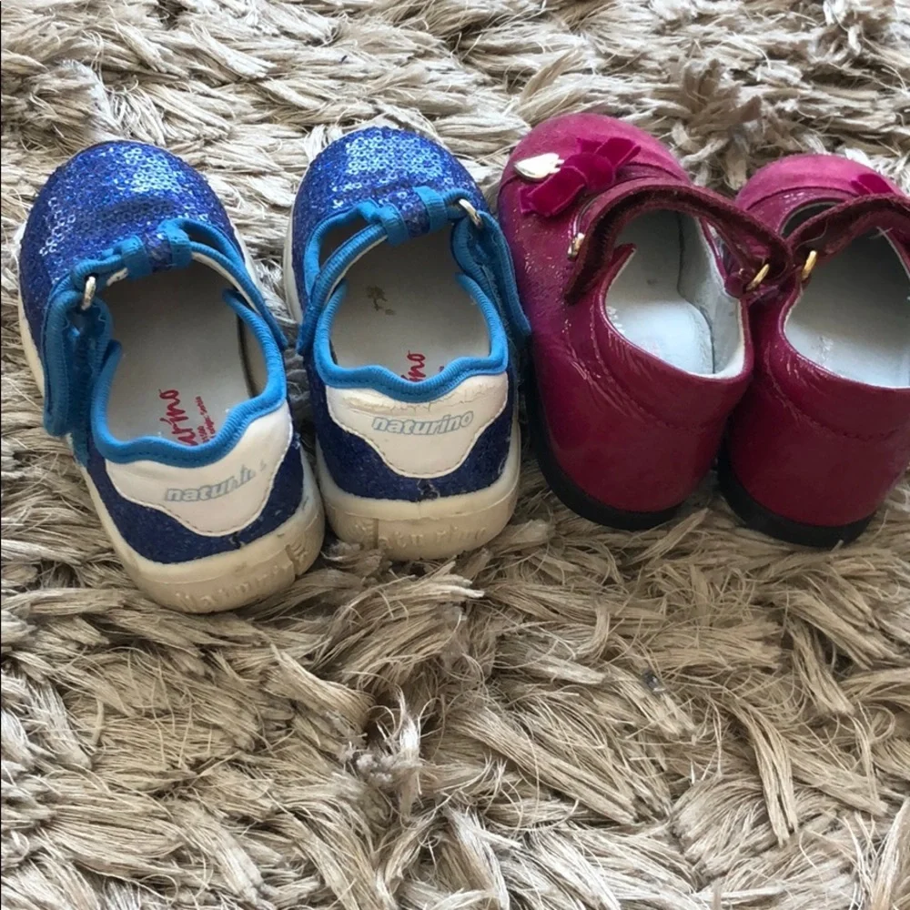 Bundle of naturino girls shoes